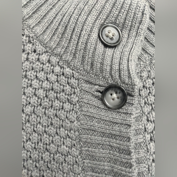 BANANA REPUBLIC Women's Short Sleeve Shrug Sweater Gray Size XS - Picture 8 of 8